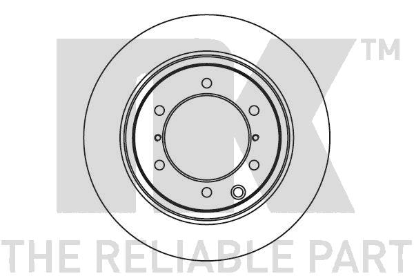 NF PARTS Jarrulevy 203427NF